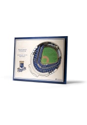 Kansas City Royals 5-Layer 3D Stadium View Wall Art