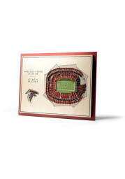 Atlanta Falcons 5-Layer 3D Stadium View Wall Art
