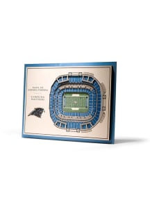 Carolina Panthers 5-Layer 3D Stadium View Wall Art