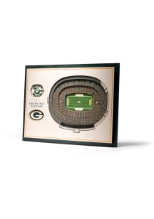Green Bay Packers 5-Layer 3D Stadium View Wall Art