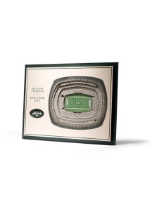 New York Jets 5-Layer 3D Stadium View Wall Art