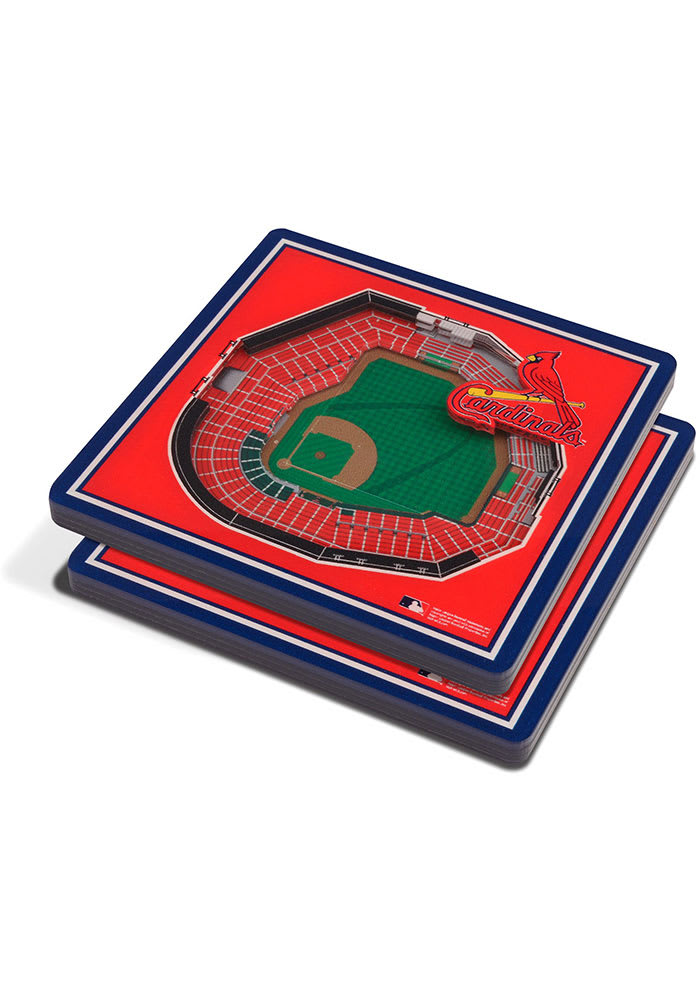 St Louis Cardinals 3D Stadium View Coaster
