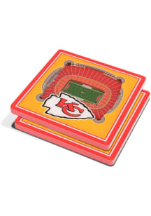 Kansas City Chiefs 3D Stadium View Coaster