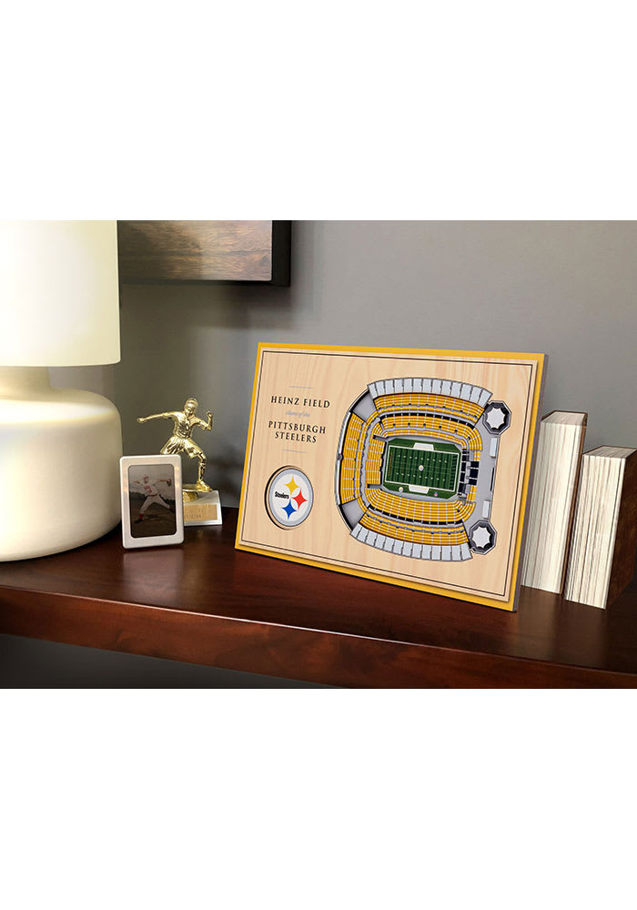 NFL Pittsburgh Steelers StadiumViews 3-D Wall Art - Heinz Field