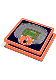 Auburn Tigers 3D Stadium View Coaster