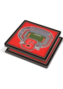 NC State Wolfpack 3D Stadium View Coaster