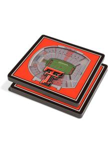 Texas Tech Red Raiders 3D Stadium View Coaster