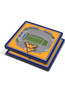 West Virginia Mountaineers 3D Stadium View Coaster