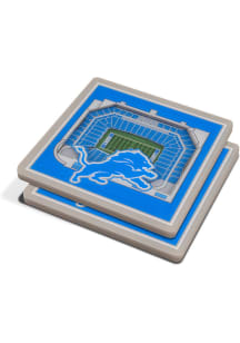 Detroit Lions 3D Stadium View Coaster