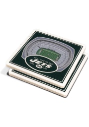 New York Jets 3D Stadium View Coaster