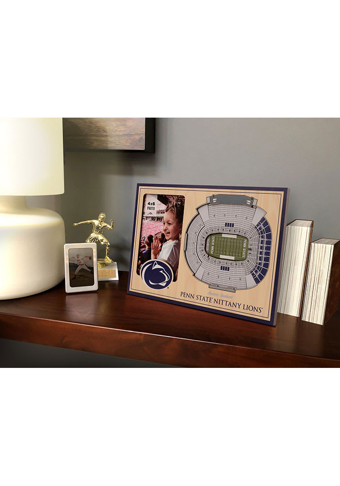 Penn State Nittany Lions Stadium View 4x6 Picture Frame