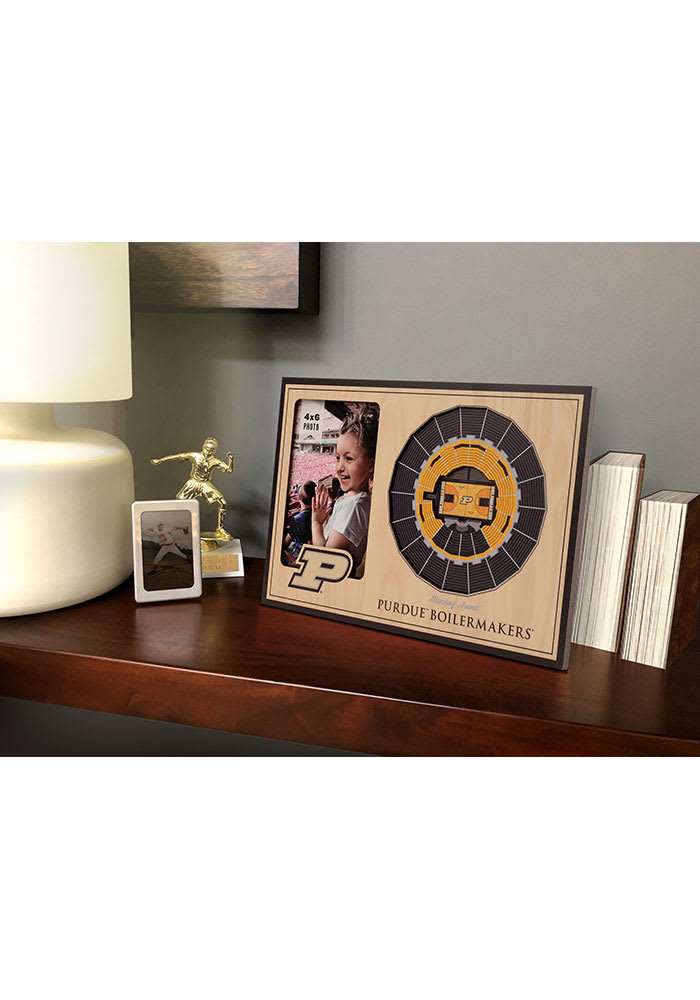 Purdue Boilermakers Stadium View 4x6 Picture Frame