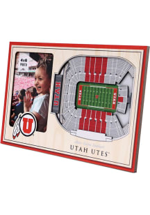 Utah Utes Stadium View 4x6 Picture Frame