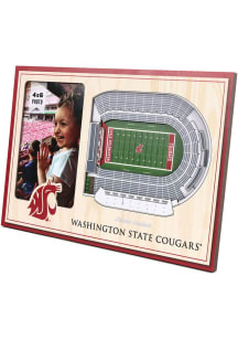 Washington State Cougars Stadium View 4x6 Picture Frame