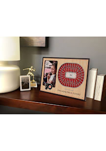 Philadelphia Flyers Stadium View 4x6 Picture Frame - Brown