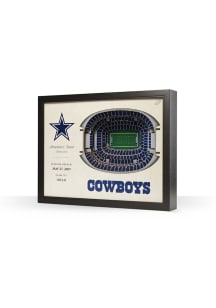 Dallas Cowboys 25 Layer Stadiumviews 3D Wall Art