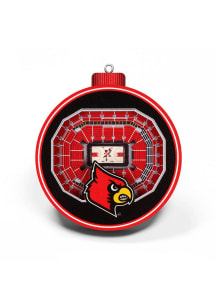 Louisville Cardinals 3D Stadium View Ornament