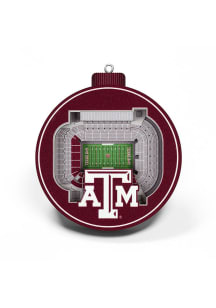Texas A&amp;M Aggies 3D Stadium View Ornament