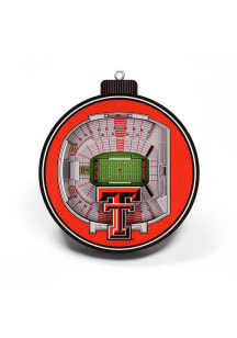 Texas Tech Red Raiders 3D Stadium View Ornament