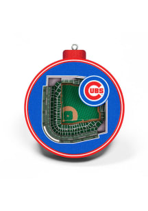Chicago Cubs 3D Stadium View Ornament