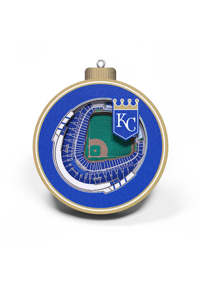 Kansas City Royals 3D Stadium View Ornament