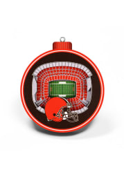 Cleveland Browns 3D Stadium View Ornament