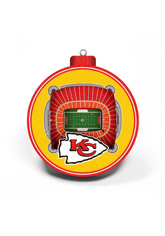 Kansas City Chiefs Super Bowl LVII Champions Glass Ball Christmas Ornament
