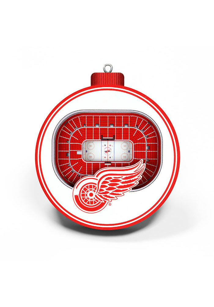 Detroit Red Wings 3D Stadium View Ornament