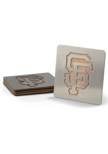 San Francisco Giants 4 Pack Stainless Steel Boaster Coaster