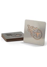 Tennessee Titans 4 Pack Stainless Steel Boaster Coaster