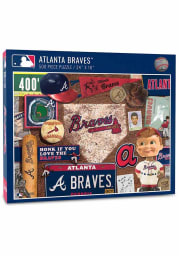 Atlanta Braves 500 Piece Retro Puzzle