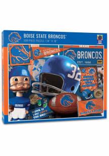 Boise State Broncos 500 Piece Retro Puzzle