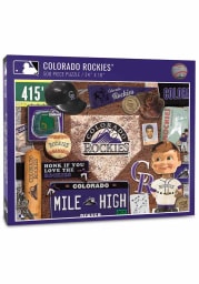 Colorado Rockies 500 Piece Retro Puzzle