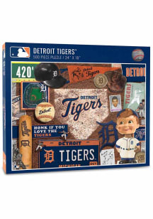Detroit Tigers 500 Piece Retro Puzzle