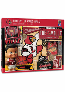 Louisville Cardinals 500 Piece Retro Puzzle
