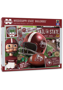 Mississippi State Bulldogs 500 Piece Retro Puzzle
