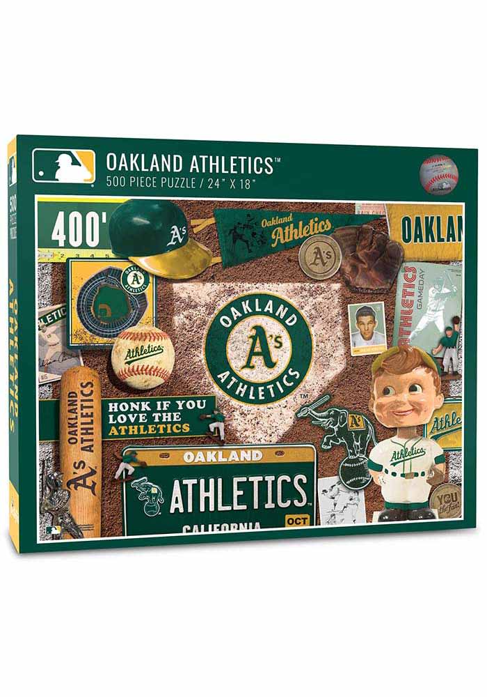 Oakland Athletics Holiday Sweater Starter Mat 19x30