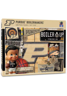 Purdue Boilermakers 500 Piece Retro Basketball Puzzle
