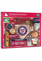 Washington Nationals 500 Piece Retro Puzzle