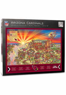 Arizona Cardinals 500 Piece Joe Journeyman Puzzle