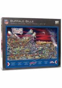 Buffalo Bills 500 Piece Joe Journeyman Puzzle