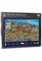 Denver Broncos 500 Piece Joe Journeyman Puzzle