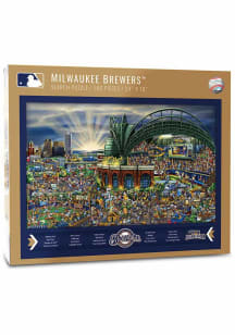 Milwaukee Brewers 500 Piece Joe Journeyman Puzzle