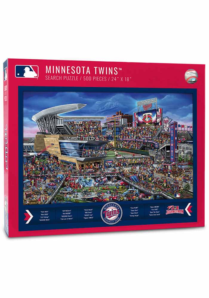 Minnesota Twins 500 Piece Joe Journeyman Puzzle