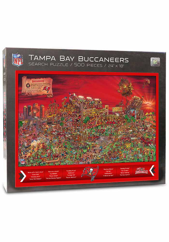 Tampa Bay Buccaneers 500 Piece Joe Journeyman Puzzle