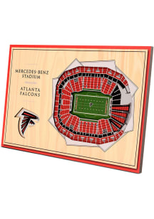 Atlanta Falcons 3D Desktop Stadium View Black Desk Accessory