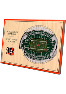 Cincinnati Bengals 3D Desktop Stadium View Orange Desk Accessory