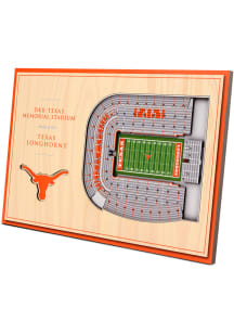 Texas Longhorns 3D Desktop Stadium View Burnt Orange Desk Accessory