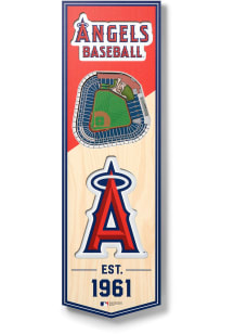 Los Angeles Angels 6x19 inch 3D Stadium Banner