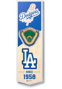 Los Angeles Dodgers 6x19 inch 3D Stadium Banner